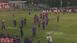 Vian High School vs Kiefer High School Mens Varsity Football [upl. by Ahl]