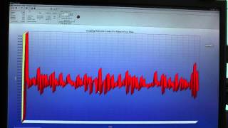 Radioactive Americium 241 discs GeigerGraph demo HD [upl. by Aitahs]