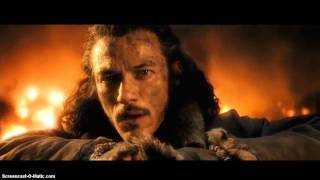 The Hobbit 3 Bard kills Smaug Full Scene [upl. by Ycaj960]