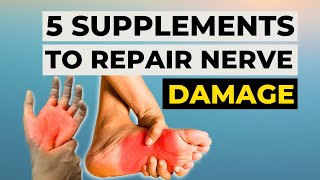 Top 5 Supplements amp Vitamins To Repair Nerves Peripheral Neuropathy  Dr Ole Olson Asuta Health [upl. by Rosabel]