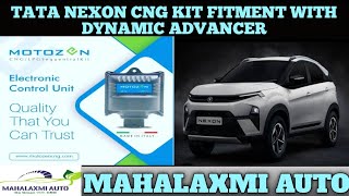 Tata Nexon cng kit installation  100 successful Bs vi petrol car on cng [upl. by Levan919]