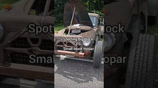 Big block Vs small block Mopar spotting chrysler mopar bigblock ratrod [upl. by Ozkum]