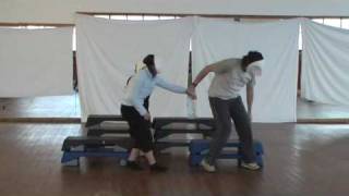 Commedia dell Arte  Cristina Coltelli HERLAKING  Training [upl. by Venus]