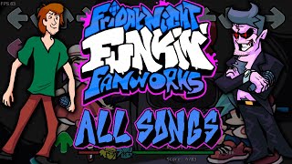 Friday Night Funkin  Fanworks Mod  All Songs [upl. by Alena]