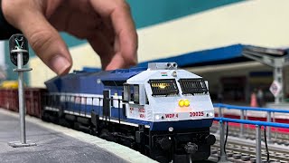 DCC Debut Running My First Locomotive with BOXN Wagon  Ho Scale  INDIAN RAILWAYS [upl. by Llekcir7]