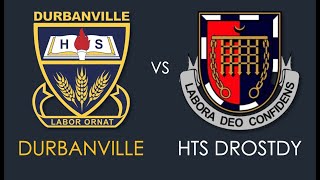 DURBANVILLE 1ste XV vs HTS DROSTDY 1ste XV [upl. by Kosiur]