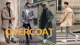 Men Overcoats Outfit Ideas  Overcoats For Men  Men Outfiters [upl. by Ahsienel]