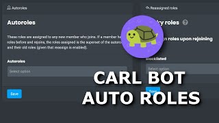 HOW TO SETUP AUTO ROLES WITH CARL BOT [upl. by Elokcin]