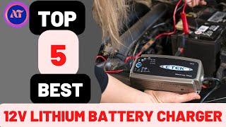 BEST 12V LITHIUM BATTERY CHARGER 2024 [upl. by Mildrid]