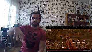 Padmavati  Ghoomar Song REACTION [upl. by Zane404]