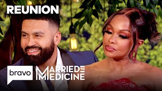 Phaedras ExHusband Apollo Makes Surprise Visit at Reunion  Married to Medicine S10 E17  Bravo [upl. by Yhtimit]