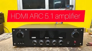 HDMI ARC 51 Amplifier price 14999 selfie audio 9994948026 [upl. by Eiramac]