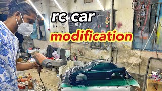 rc car modification  subaru sti 🔥 [upl. by Assirahs811]