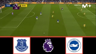 EVERTON VS BRIGHTON  PREMIER LEAGUE 20242025  FOOTBALL LIFE 2024 [upl. by Ahidam]