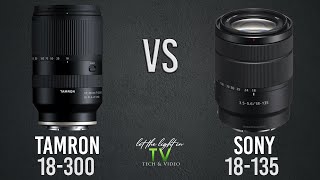 Sony 18135mm vs Tamron 18300mm  Videography Review [upl. by Pantia]