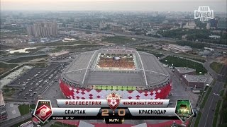 Highlights Spartak vs Krasnodar 20  RPL 201617 [upl. by Klein]