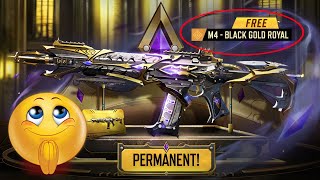 HOW TO UNLOCK LEGENDARY M4  BLACK GOLD ROYAL [upl. by Afatsom481]