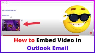 Embed Video in Outlook Email How to Embed Video in Outlook Email [upl. by Noiraa48]