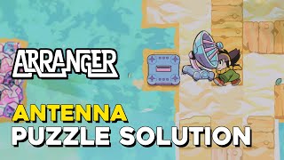 Arranger A Role Puzzling Adventure Merritton Antenna Puzzle Solution [upl. by Anpas]