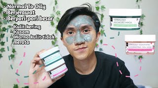 REVIEW MASKER BARU SCARLETT WHITENING TERNYATA [upl. by Rednal]