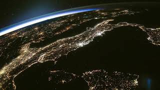 ISS Timelapse  Sunrise Beyond the Mediterranean 30 August 2022 [upl. by Lunna]