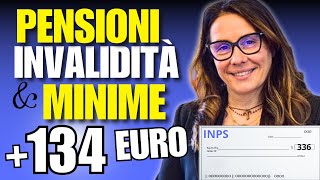 PENSIONI ASSEGNI AGGIUNTIVI – IMPORTI  Pensioni Invalidità e Minime [upl. by Olrak309]