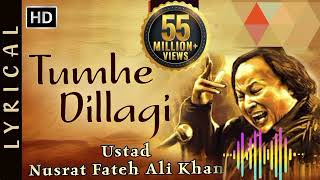 Tumhe Dillagi bhool jani pade gi  Ustad Nusrat Fateh Ali khan Lyrical qawali [upl. by Airegin126]