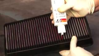 How to clean and reoil KampN Air Filter [upl. by Arvin]