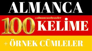 Almanca 100 Kelime  Goethe Zertifikat B1 Wortliste [upl. by Leena]