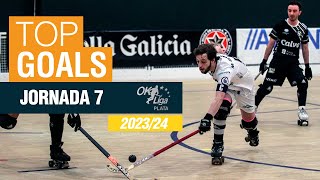 🏒 🥅 GOLS OK LLIGA PLATA 202324  JORNADA 7️⃣ [upl. by Nostrebor453]