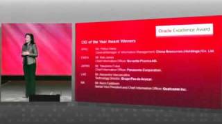 Safra Catz President Oracle OpenWorld 2010 Highlights [upl. by Uranie]