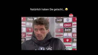 Müller Interview nach Pokal aus gegen Kiel [upl. by Edrahs475]