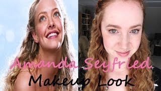 Amanda Seyfried  Mamma Mia Inspired Makeup Look [upl. by Elga312]