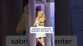 Sabrina Carpenter REGRETTED This [upl. by Goulette52]