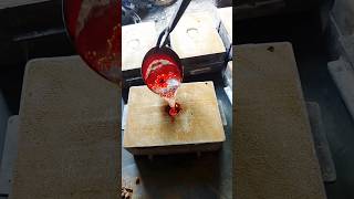 shortsyoutube Molten Metal In Action trending art [upl. by Fassold]