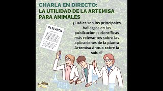 IMPRESCINDIBLE charla en directo sobre la UTILIDAD DE LA ARTEMISA PARA ANIMALES con Iván Colmena [upl. by Semela]