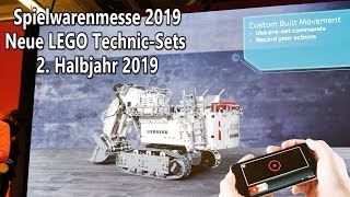 Riesiger LEGOLiebherr Bagger und andere LEGO Technic Neuheiten 2 Halbjahr 2019 [upl. by Netsryk]