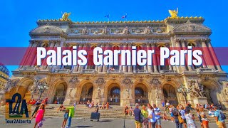 Opera Garnier 🇫🇷 Experience the Grandeur from the Outside ❤️👍Paris Walking Tour 👍🇫🇷 [upl. by Treiber]