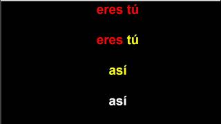 Eres Tu with Milli Harmonizing Karaoke [upl. by Aneed]