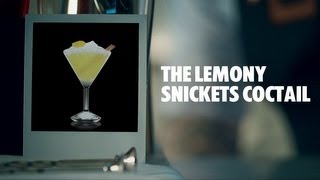 THE LEMONY SNICKETS COCTAIL DRINK RECIPE  HOW TO MIX [upl. by Laith]