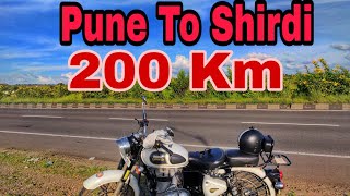 Pune to Shirdi  200km  Royal Enfield [upl. by Lagasse264]