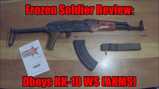 DBoys RK10 WS AKMS Review [upl. by Lareena]