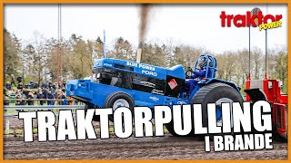 TRAKTORPULLING I BRANDE  Euro Cup och danskt mästerskap [upl. by Nel734]