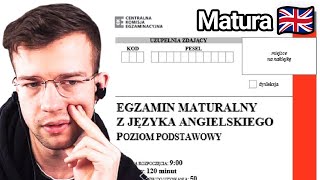 🔴 Graf vs Matura Angielski 2023 Odpowiedzi na 100 [upl. by Ellatnahc]