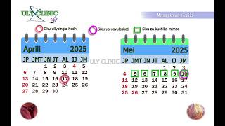 Siku ya kushika mimba Mei 2025  Mzunguko wa siku 38 [upl. by Burget]