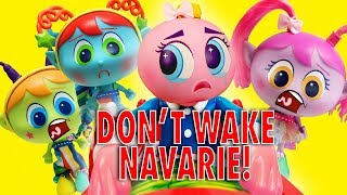 Dont Wake NeoNate Baby Navarie Featuring Distroller Alushhhes LOL Surprise Pets and Nerlies [upl. by Akirat808]