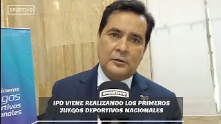 Federico Tong estamos reestructurando el PAD con miras a Lima 2027 y a los Angeles 2028 [upl. by Odlaniger963]