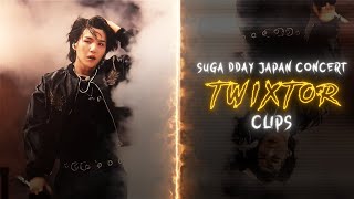 HD YOONGI DDAY JAPAN CONCERT TWIXTOR CLIPS   mega link [upl. by Ycnaffit]