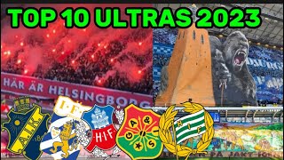 SVERIGES BÄSTA ULTRAS 2023  TOP 10 [upl. by Body]