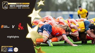 Highlights  Netherlands v Spain  Rugby Europe Championship 24 [upl. by Rooker314]